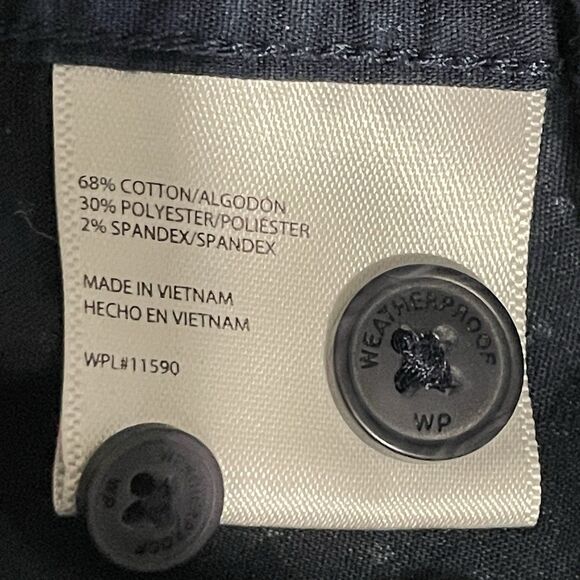 Weatherproof Button Down Shirt Size XXL Navy Blue Comfort Stretch - Picture 4 of 4